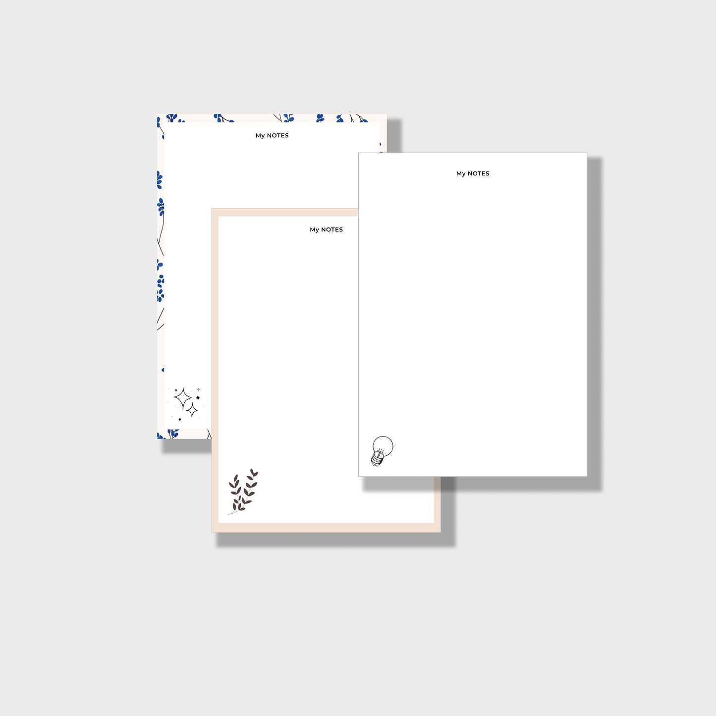 Notes notepad bundle