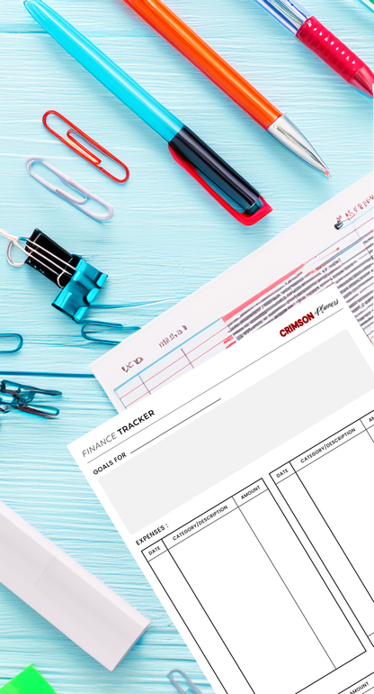 Financial tracker for 2025